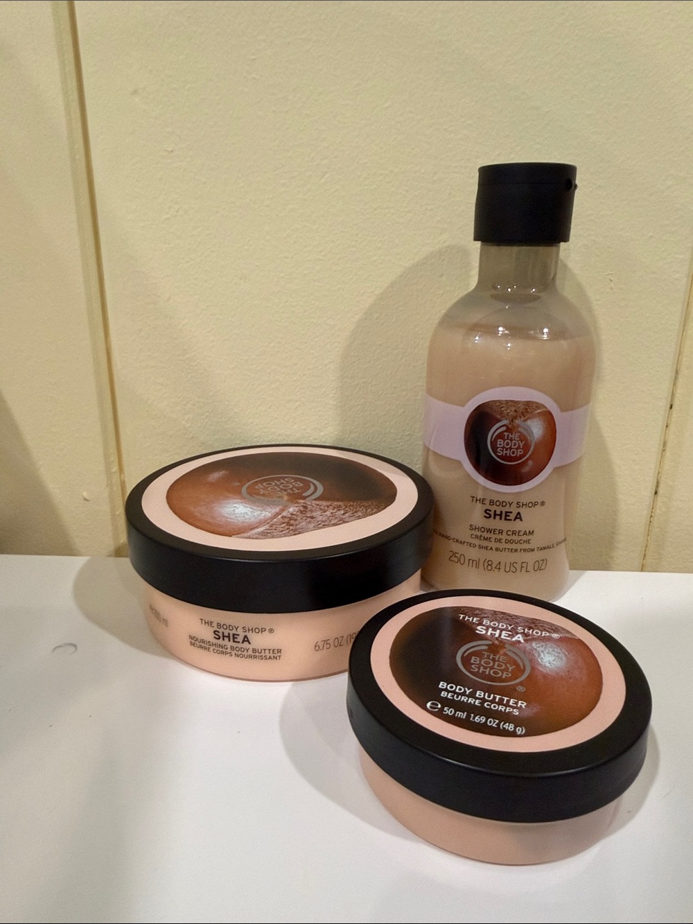 The Body Shop Shea Body Butter & Shower Cream Trio